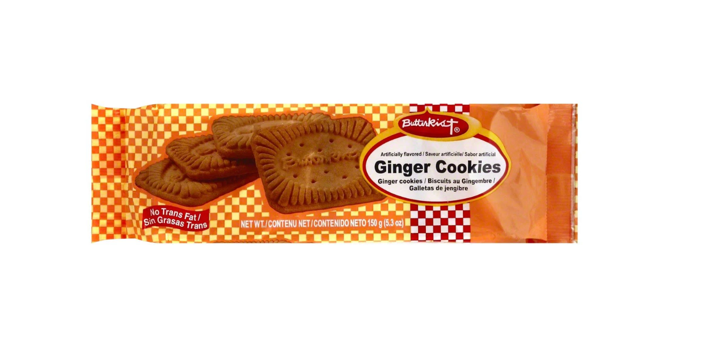 Butterkist Ginger Cookies 5.3oz