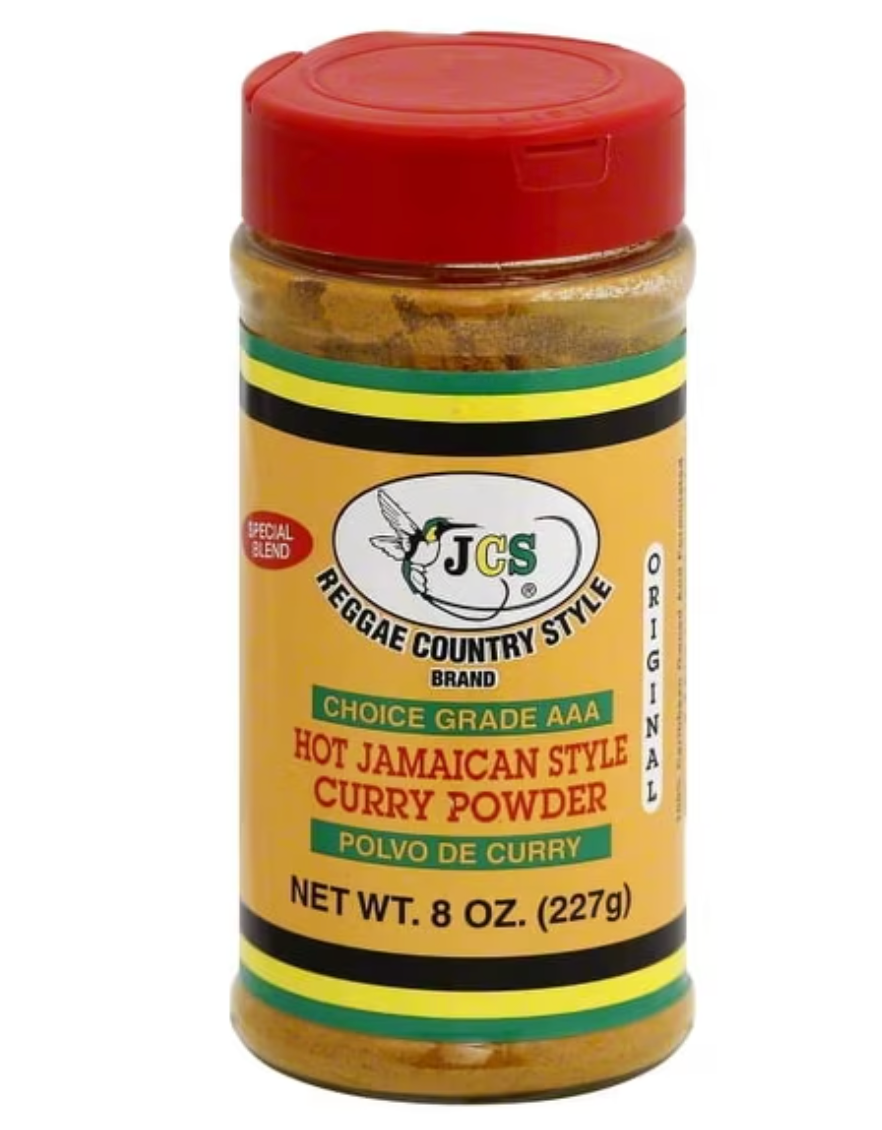 JCS Hot Jamaican Style Curry Powder 8oz