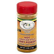 JCS Hot Jamaican Style Curry Powder 8oz