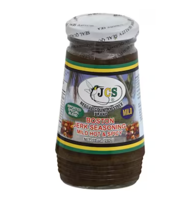 JCS Boston Jerk Seasoning Mild Hot & Spicy 10oz