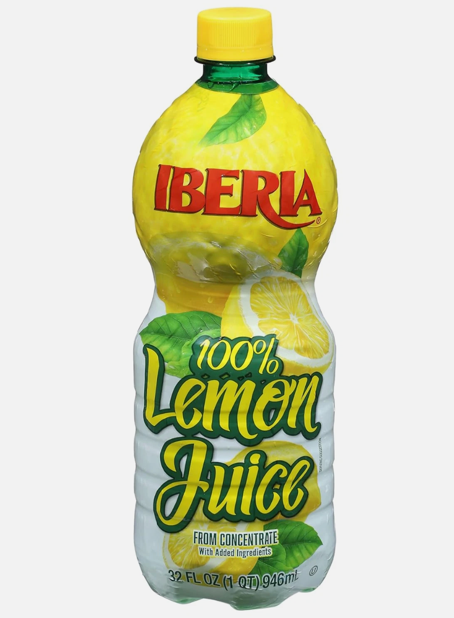 Iberia 100% Lemon Juice 32oz