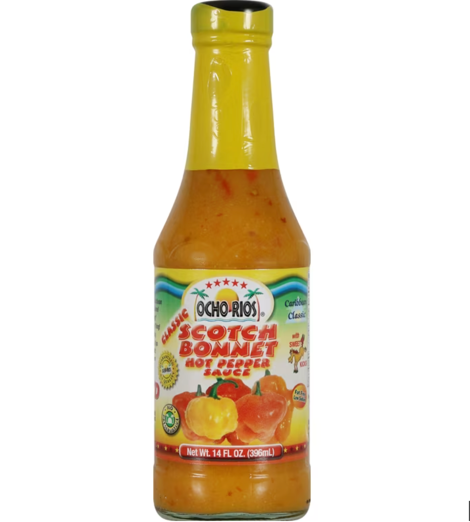 Ocho Rios Scotch Bonnet Hot Pepper Sauce 14oz