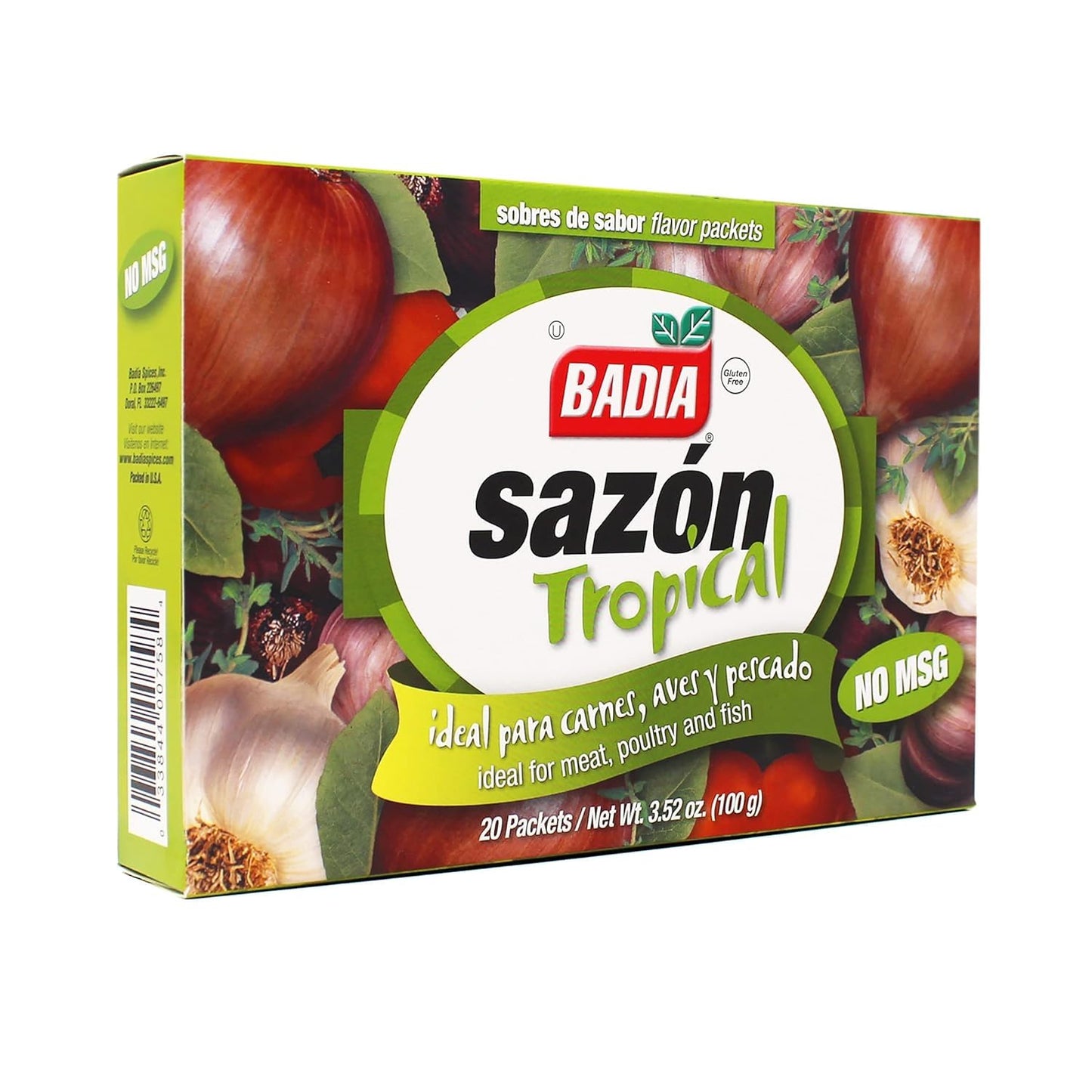 Badia Sazón Tropical 20 Packets
