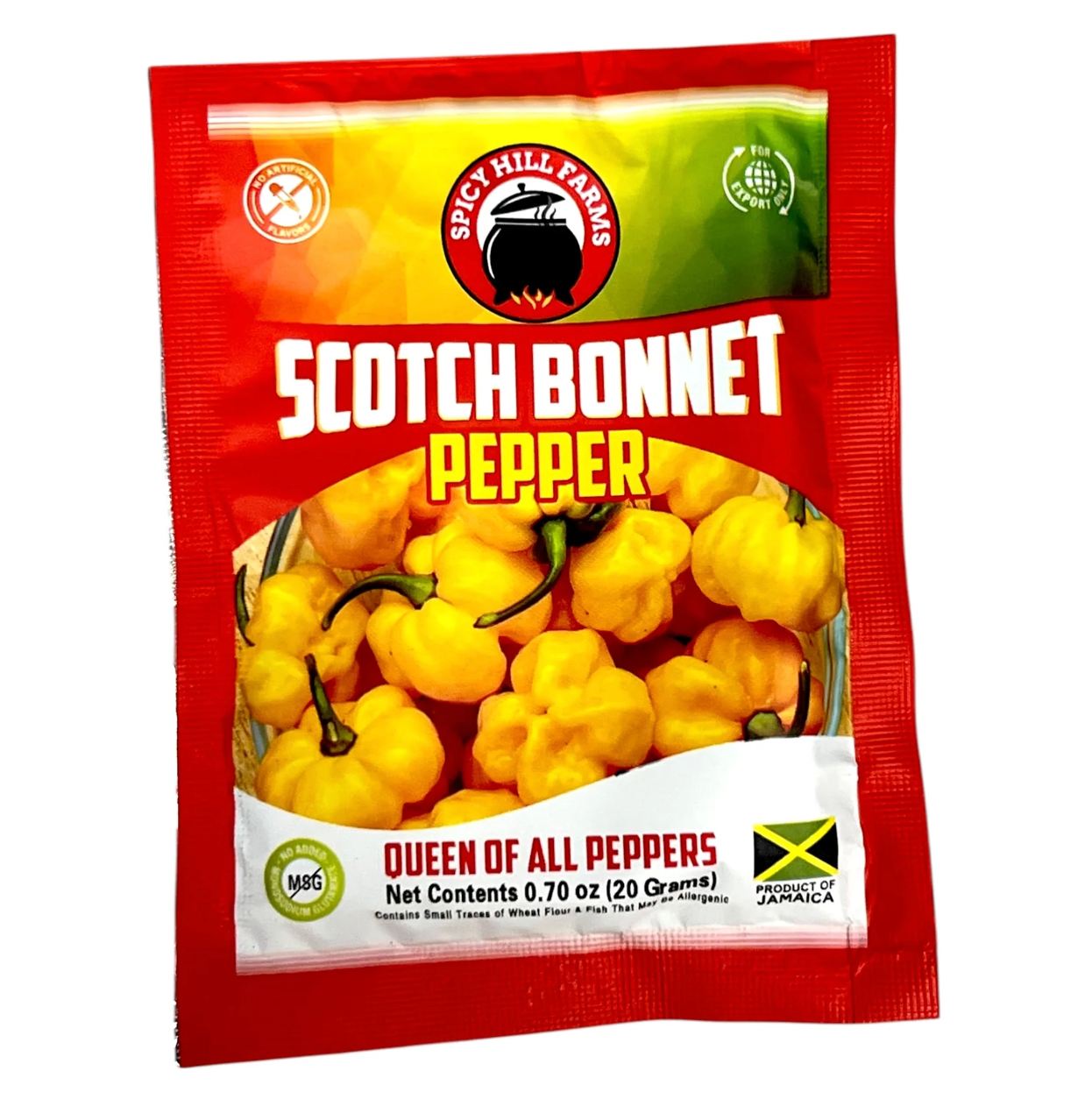Spicy Hill Farms Scotch Bonnet Pepper .70oz